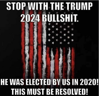 Stop with the Trump 2024