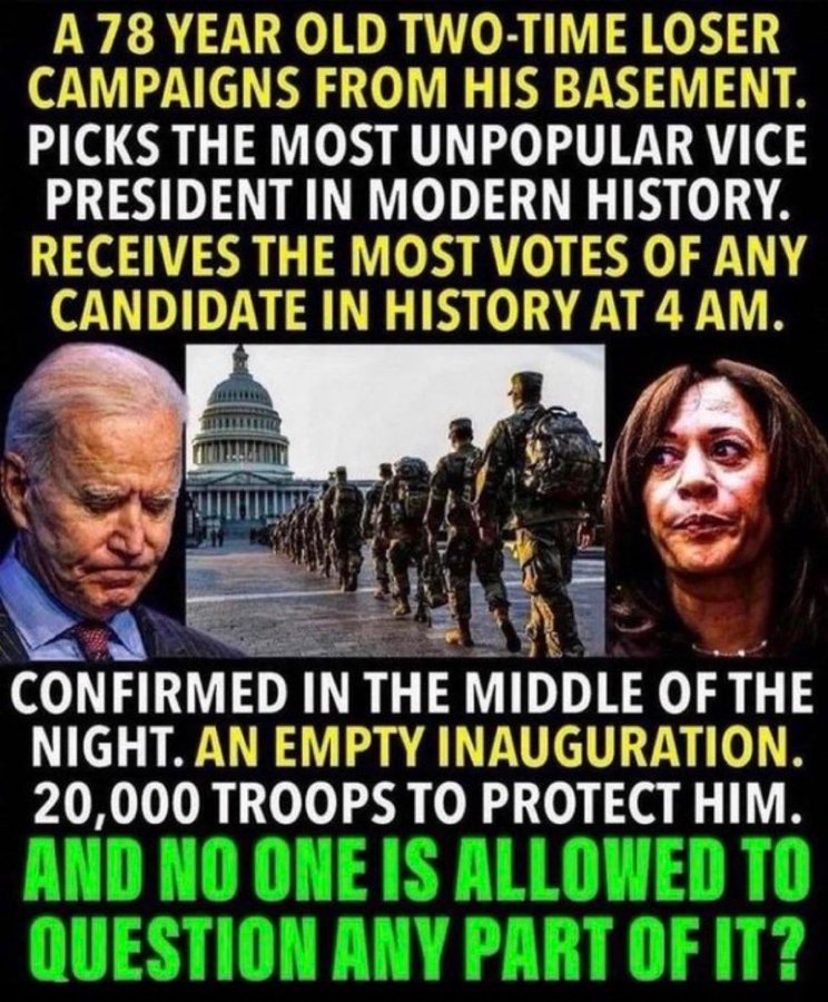 Biden is a bad joke.